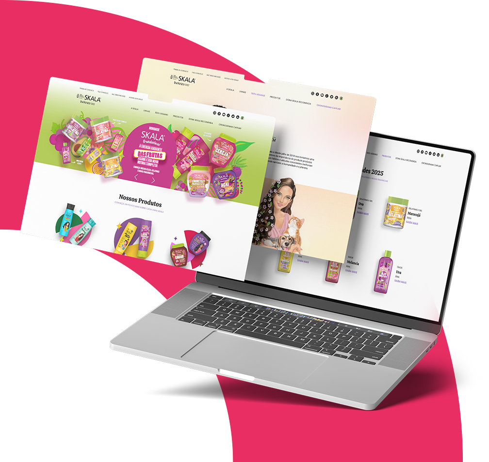 Site Skala Cosméticos